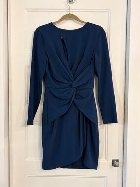 Dress the Population Navy Dress